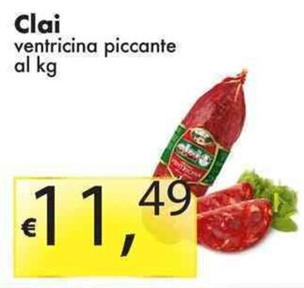 Clai ventricina piccante