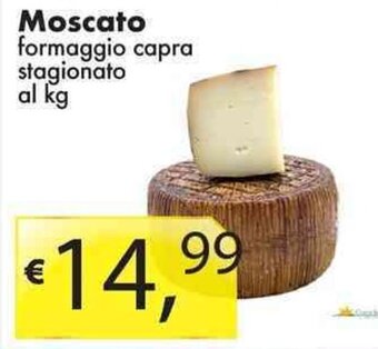 Sugros Moscato formaggio capra stagionato offerta