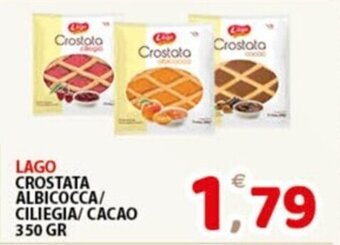 Premium Supermercati LAGO CROSTATA ALBICOCCA/ CILIEGIA/CACAO 350 GR offerta