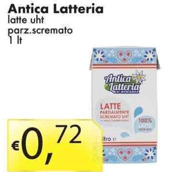 Sugros Antica Latteria latte uht parz.scremato 1 lt offerta