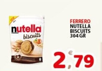 FERRERO NUTELLA BISCUITS 304 GR