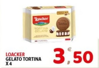 Premium Supermercati LOACKER GELATO TORTINA X4 offerta