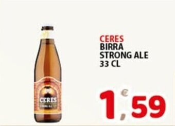 Premium Supermercati CERES BIRRA STRONG ALE 33 CL offerta