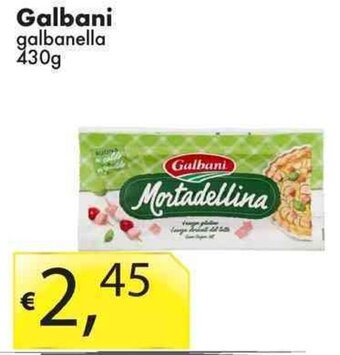 Sugros Galbani galbanella 430g offerta