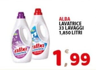 Premium Supermercati ALBA LAVATRICE 33 LAVAGGI 1,850 LITRI offerta