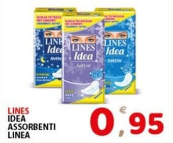 Premium Supermercati LINES IDEA ASSORBENTI LINEA offerta