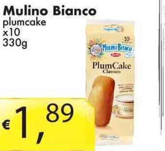 Mulino Bianco plumcake x10 330g