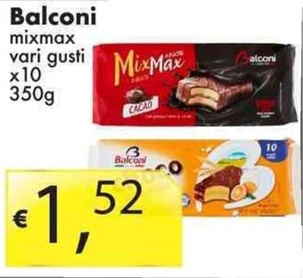 Sugros Balconi mixmax vari gusti x10 350 g offerta