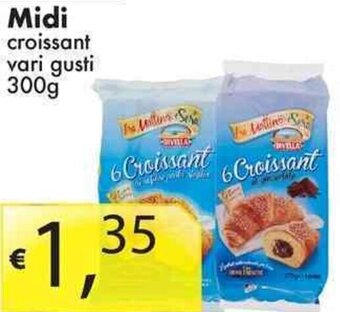 Sugros Midi croissant vari gusti 300g offerta