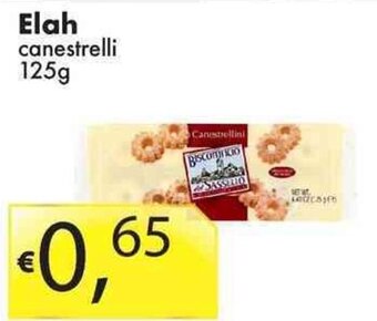 Sugros Elah canestrelli 125g offerta