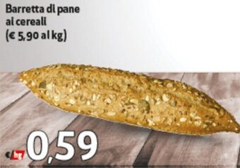 Spak Supermercati Barretta di pane ai cereali offerta