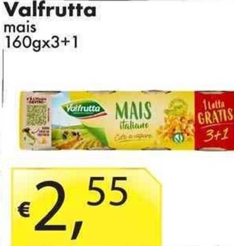 Sugros Valfrutta mais 160gx3+1 offerta