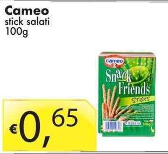 Sugros Cameo stick salati 100g offerta