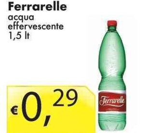 Ferrarelle acqua effervescente 1,5 lt