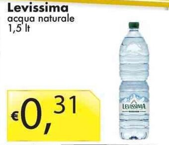 Levissima acqua naturale 1,5' It