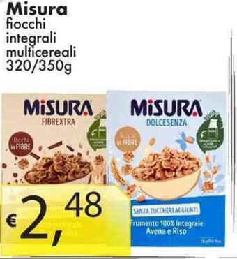 Sugros Misura fiocchi integrali multicereali 320/350g offerta