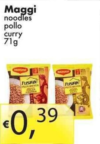 Sugros Maggi noodles pollo curry 71g offerta