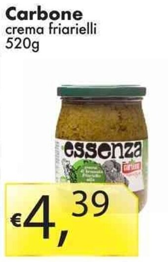 Sugros Carbone crema friarielli 520g offerta