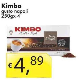 Sugros Kimbo gusto napoli 250gx 4 offerta