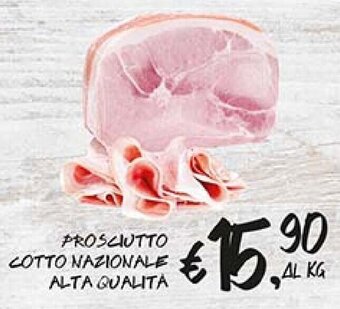 èccoMI PROSCIUTTO COTTO NAZIONALE ALTA QUALITA offerta