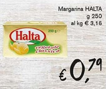 èccoMI Margarina HALTA g 250 offerta
