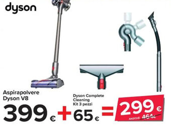 Aspirapolvere Dyson V8 + Complete Cleaning