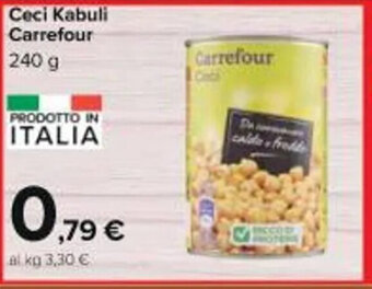 Ceci Kabuli Carrefour 240 g