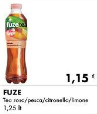 Iper Tosano FUZE Tea rosa/pesca/citronella/limone 1,25 lt offerta