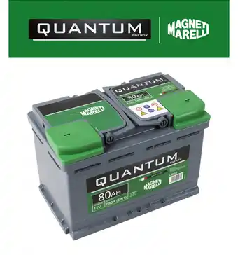 Eurobrico Batteria per auto 'quantum' magneti marelli 80ah 680a offerta