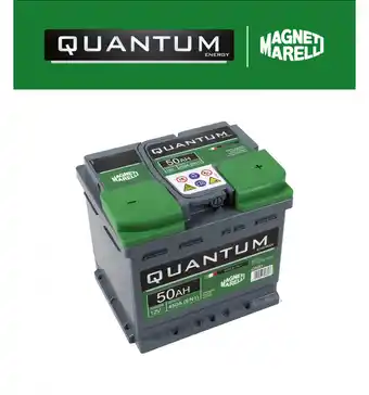 Batteria per auto 'quantum' magneti marelli 50ah, 450a