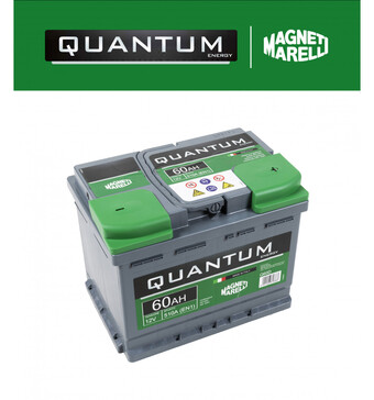Eurobrico Batteria per auto 'quantum' magneti marelli 60ah 510a offerta