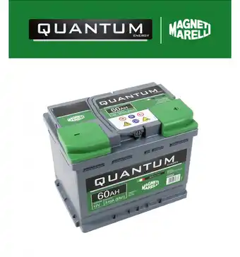 Eurobrico Batteria per auto 'quantum' magneti marelli 60ah 510a offerta
