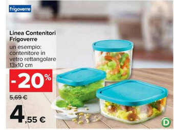 Carrefour Iper frigoverre Linea Contenitori Frigoverre 13 x 10 cm offerta