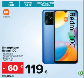 xiaomi Smartphone Redmi 10C