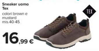 Carrefour Iper Sneaker uomo TEX 40-45 offerta