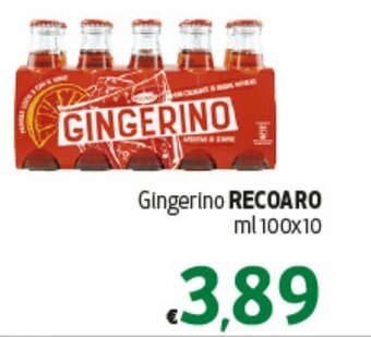 Gingerino RECOARO ml 100x10