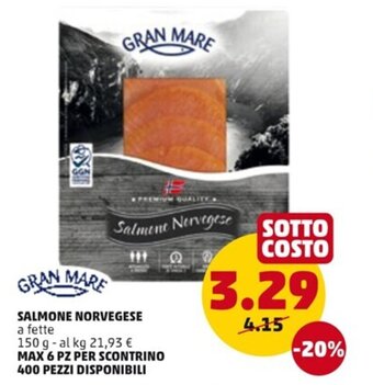 GRAN MARE SALMONE NORVEGESE a fette 150 g