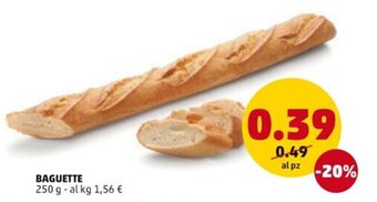 BAGUETTE 250 g