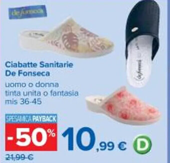 Ciabatte Sanitarie De Fonseca 36-45