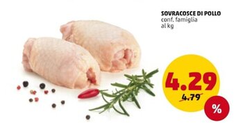 PENNY SOVRACOSCE DI POLLO offerta