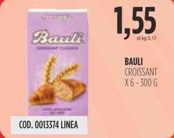 Carico Cash & Carry BAULI CROISSANT X6-300 G offerta