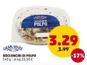 PENNY GRAN MARE BOCCONCINI DI POLPO 140 g offerta