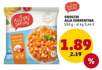 PENNY GNOCCHI ALLA SORRENTINA 550 g offerta
