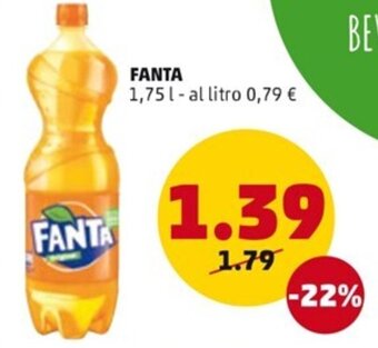 PENNY FANTA 1,75 l offerta