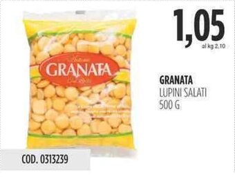 Carico Cash & Carry GRANATA LUPINI SALATI 500 g offerta