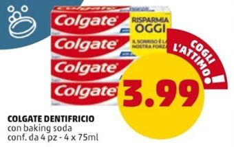 COLGATE DENTIFRICIO con baking soda conf. da 4 pz - 4 x 75ml