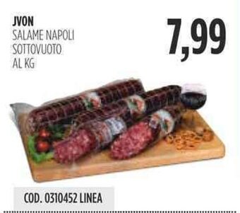 JVON SALAME NAPOLI SOTTOVUOTO