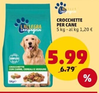 PENNY CROCCHETTE PER CANE 5 kg offerta