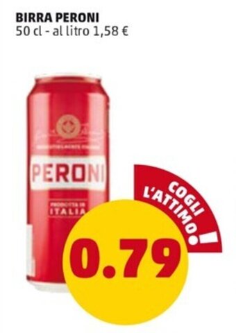 PENNY BIRRA PERONI 50 cl offerta