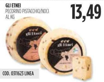 Carico Cash & Carry GLI ETNEI PECORINO PISTACCHIO/NOCI offerta